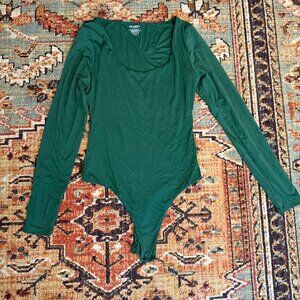 Pumiey Green Bodysuit